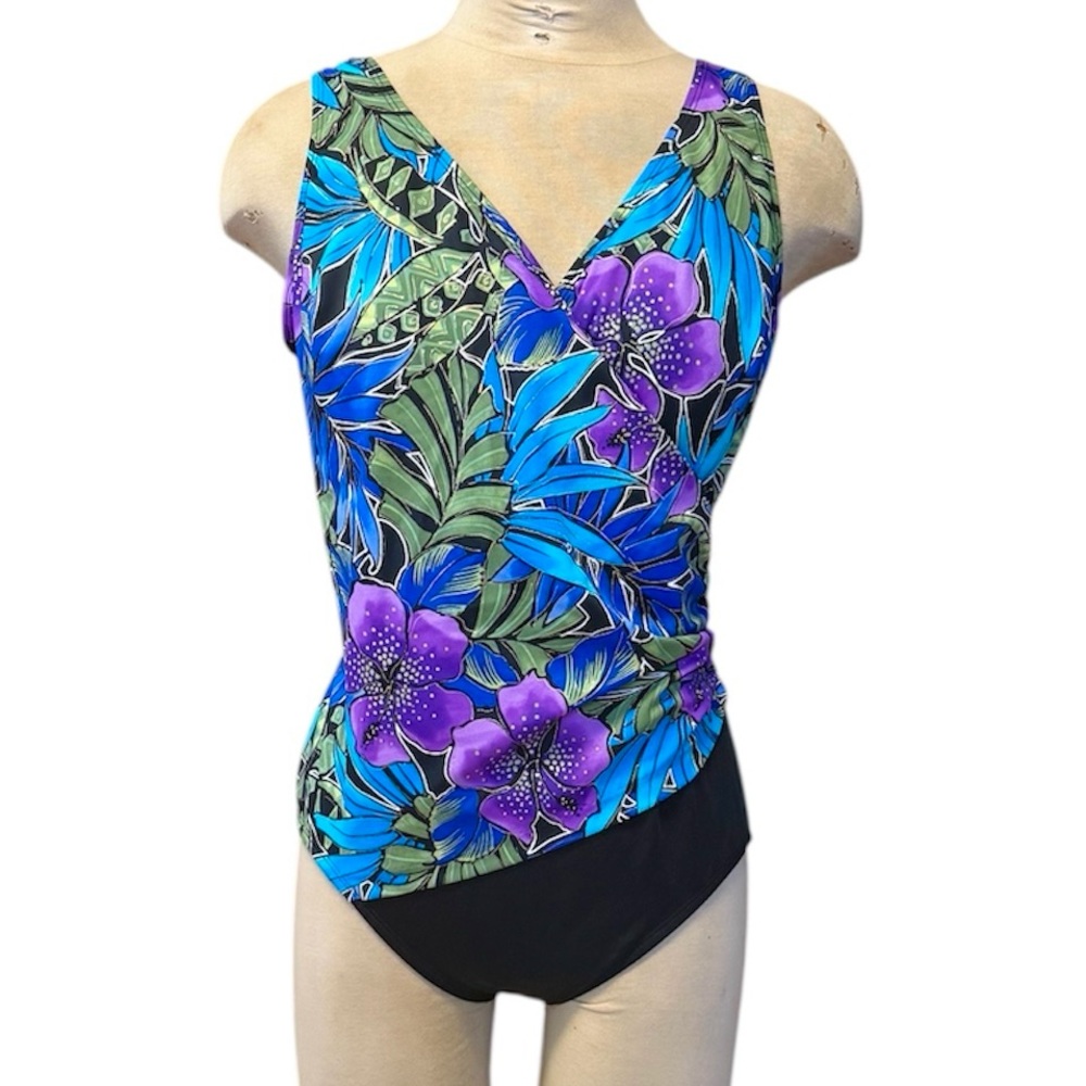Great Lengths Swimsuit Tropical Floral One Piece 14